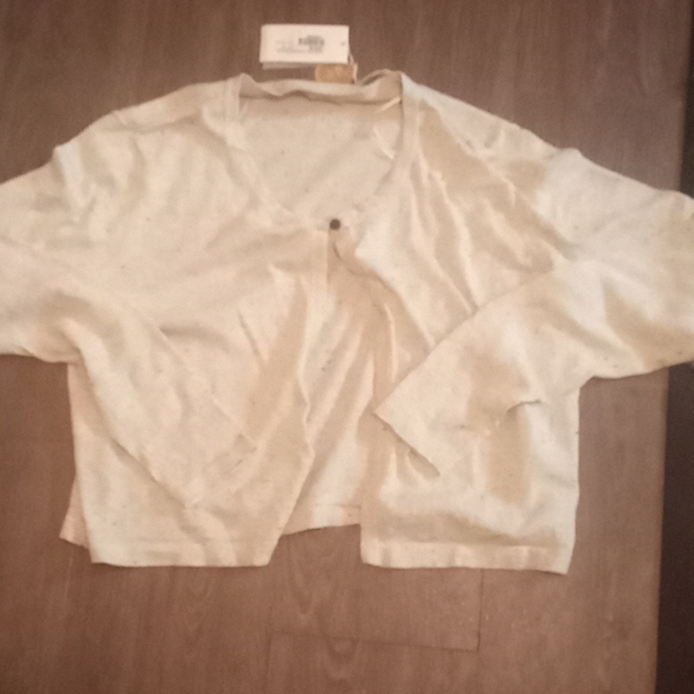 New Organic Cotton Cardigan